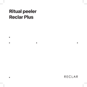 RECLAR Ritual peeler Plus Manual