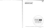 Tektronix 532 Instruction Manual