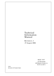 Caen V977 Technical Information Manual