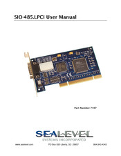 SeaLevel SIO-485.LPCI User Manual