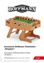 Hoffmann Automaten 3381322 Assembly Manual