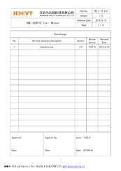 HDCVT TECHNOLOGY HDC-EDB50C User Manual