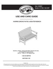 HAMPTON BAY 664867 Use And Care Manual