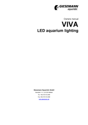 Giesemann VIVA Owner's Manual