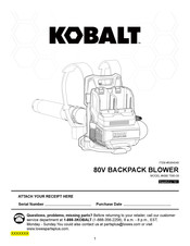 Kobalt 5084048 Manual