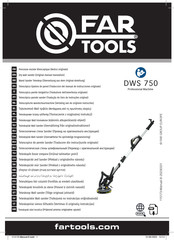 Sigma Far Tools DWS 750 Original Manual Translation