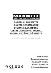 Maxwell Digital Multimeters 25629 User Manual