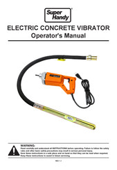 Super Handy GUT114 Operator's Manual