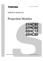 Toshiba 65HC15 Service Manual