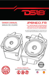 DS18 JP6NEO.FR Owner's Manual