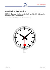 Mobatime METRO Installation Instruction