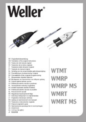 Weller WTMT Instructions Manual