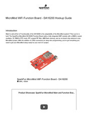 Sparkfun DA16200 Hook-Up Manual
