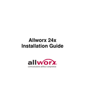 Allworx 24x Installation Manual