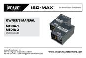 Jensen ISO-MAX MEDIA-1 Owner's Manual