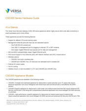 Versa Networks CSG350 Hardware Manual