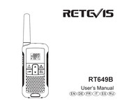 Retevis RT649B User Manual