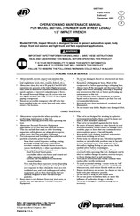 Ingersoll-Rand 232TGSL Operation And Maintenance Manual