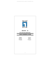 LevelOne GES-2451 Quick Installation Manual