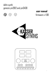 Kasser Synths DAFM Genesis YM2612 User Manual
