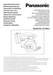 Panasonic EY45A2XM Operating Instructions Manual
