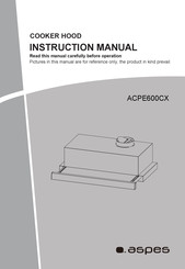 Aspes ACPE600CX Instruction Manual