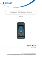 Unitech RP902 User Manual