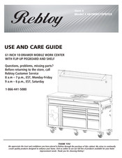 Rebtoy H61MWC10PBTEX Use And Care Manual