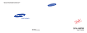 Samsung SPH-W8700 User Manual