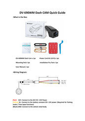 AX2V DV-690WM Quick Manual