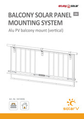SolarV 5410006 Manual