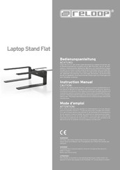 Reloop Laptop Stand Instruction Manual