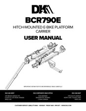 DK2 BCR790E User Manual