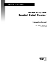 TSI Instruments 3076 Instruction Manual