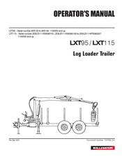 Wallenstein LXT95 Operator's Manual