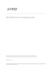 Juniper QFX10008 Hardware Manual