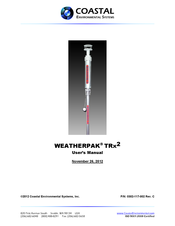 Coastal WEATHERPAK TRx2 User Manual