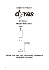 dyras HBL-976B Instruction Manual