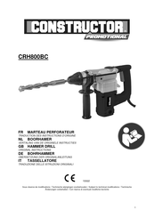 Constructor CRH800BC Original Instructions Manual