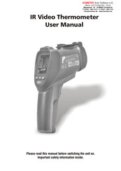 Kometec DOSTMANN ScanTemp RH 860 User Manual