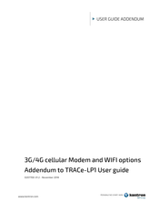 Kontron TRACE-LP1-EU-2-0 Addendum To Users Manual