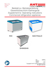 Daikin AHT RIO Operating Instructions Manual