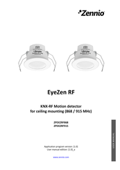 Zennio EyeZen RF ZPDEZRF915 User Manual