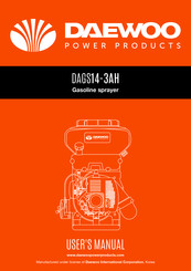 Daewoo DAGS14-3AH User Manual