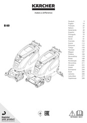Kärcher B 60 Manual