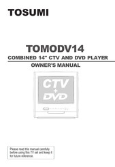 Tosumi TOMODV14 Owner's Manual