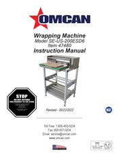 Omcan SE-US-200ESD6 Instruction Manual
