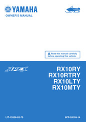 Yamaha APEX RX10RTRY Owner's Manual