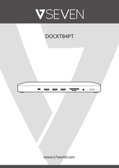 V7 DOCKTB4PT Instruction Manual