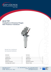 SIAP+MICROS t018 TTP User Manual And Maintenance